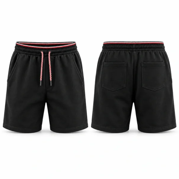 Shorts featuring an elasticated waistband, side pockets and a relaxed fit.
