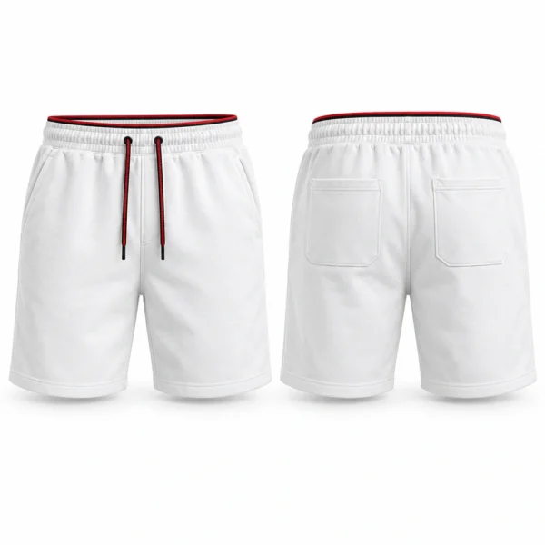 Shorts featuring an elasticated waistband, side pockets and a relaxed fit.