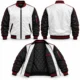 Bomber jacket featuring a front zipper, ribbed collar, ribbed cuffs and side pockets.
